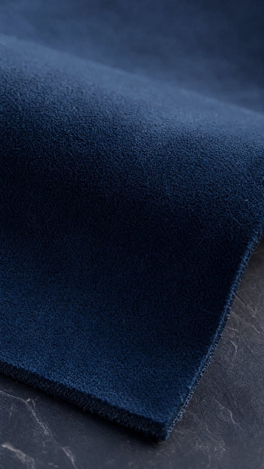 Alcantara hide — Navy
