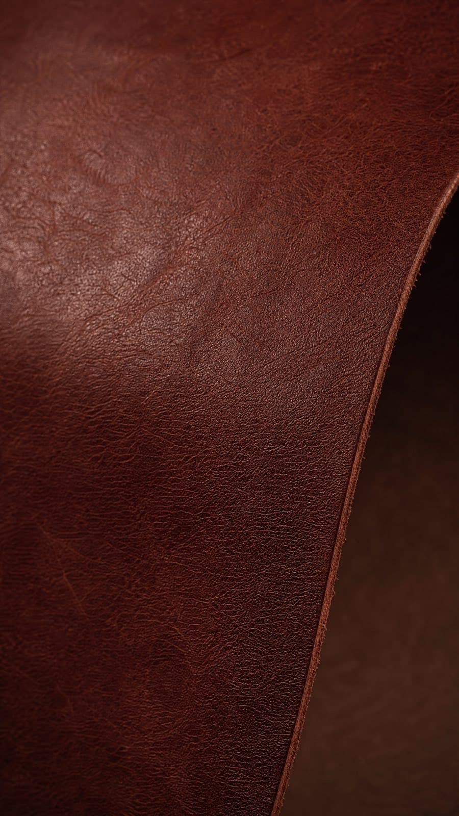 Kudu hide — Mahogany