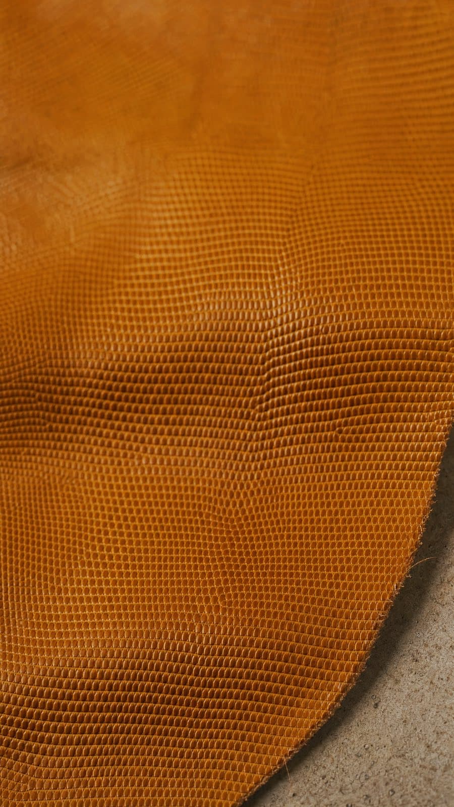 Lizard hide — Caramel brown